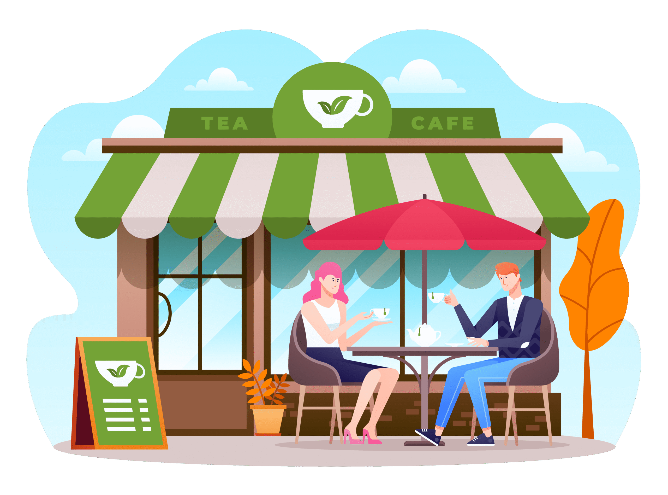 Best website Designing plan for a Tea Shop | Tea Shop Website Ideas