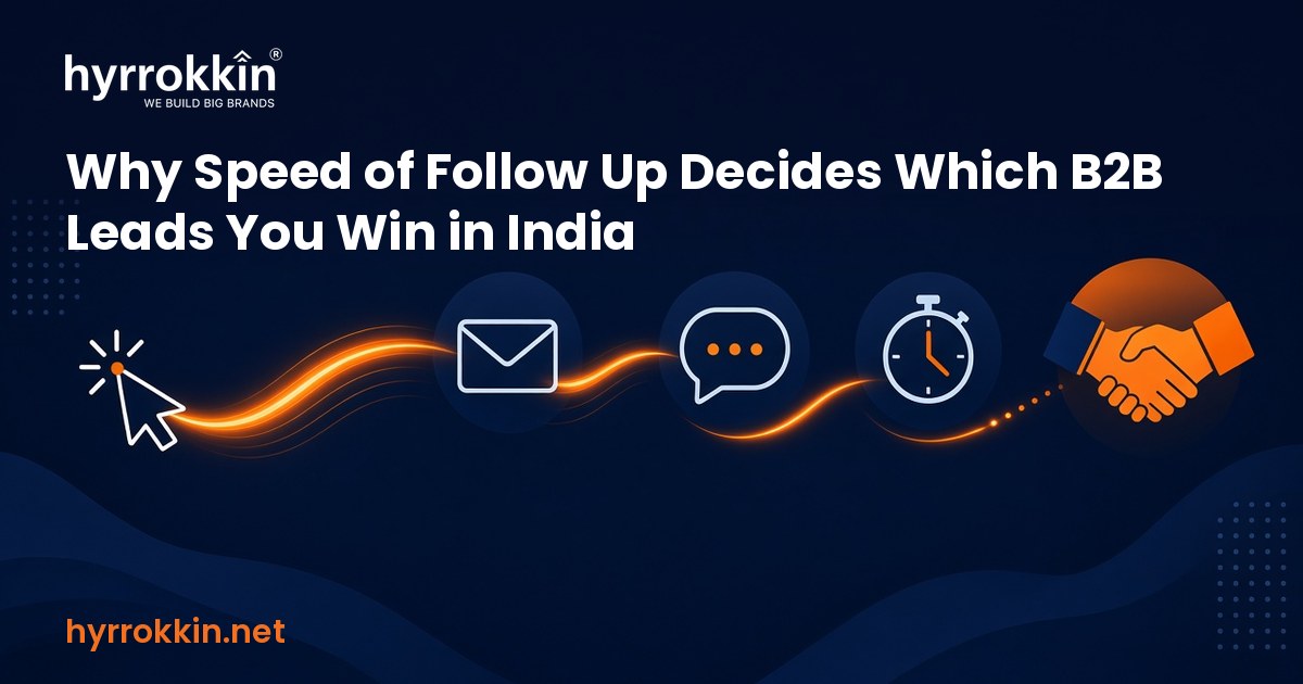 Why Speed of Follow Up Decides Which B2B Leads You Win in India